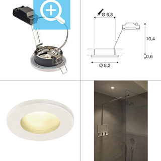 1001157 SLV by Marbel DOLIX OUT ROUND MR16   IP65 12   MR16 50 .,  (ex 111001)