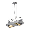 159054 SLV AIXLIGHT R2 DUO HIT ¤ светильник подвесной с ЭПРА для 2-х ламп HIT-CE G12 по 70Вт