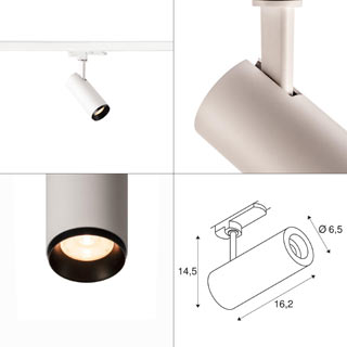 1004368 SLV by Marbel S-TRACK DALI, NUMINOS S  11  LED 2700, 980, 60, CRI>90, / 