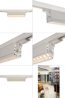 1004691 SLV by Marbel S-TRACK DALI, SIGHT MOVE  26  LED 3000, 2700, 120, CRI>90, 