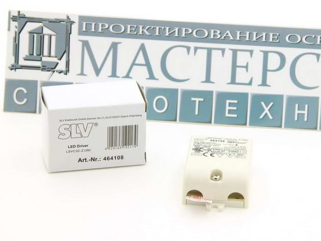   SLV 464108 LED-controller, 3VA, 350mA, incl. stress-relief -
