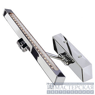 LED picture luminaire strip, chrome,2W, incl. LED strip with 24 warmwhite LED