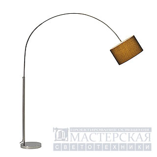 SOPRANA BOW arc lamp, SL-1, black shade, E27, max. 60W