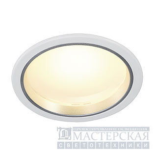 LED downlight 30/3, round, white, 15W, SMD LED, 3000K