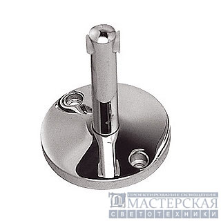 Deflector for low-voltage wire system, chrome, 2 pieces, 6cm