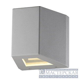 OUT-BEAM R7s, wall lamp, silvergrey, max. 150W, IP44