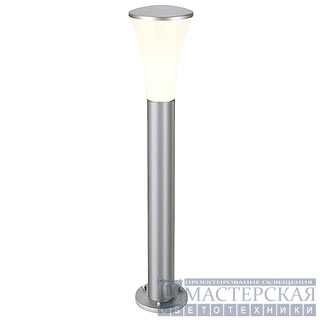 ALPA CONE 75 floor lamp, silvergrey, E27 Energy Saver, max. 24W, IP55