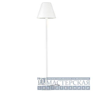ADEGAN floor luminaire, white, E27 Energy-Saver, max. 24W, IP54