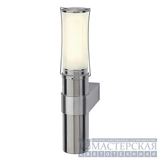 BIG NAILS wall lamp, stainless steel 304, E27 max. 15W, IP44