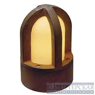 RUSTY CONE floor lamp, rusted iron, E14, max. 40W, IP54