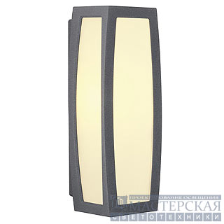 Marbel SLV 230085 MERIDIAN BOX wall lamp, anthracite, E27, max. 20W, with motion detector