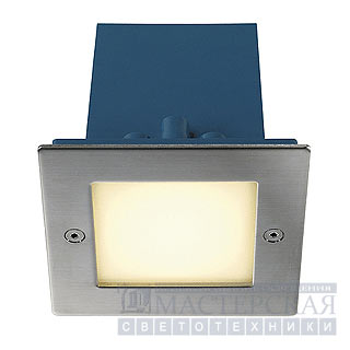 FRAME OUTDOOR 16 LED recessed, square, stainless steel, warmwhite