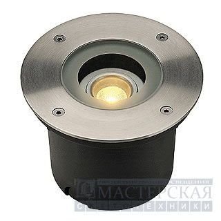 WETSY LED DISK 300 recessed, round, stainless steel 316, for Philips LED Disk module 9W