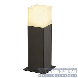 GRAFIT floor lamp, SL 30, anthracite / white, E27 Energy Saver, max. 11W, IP44