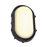 TERANG wall and ceiling luminaire, oval, anthracite, 8W LED, 3000K