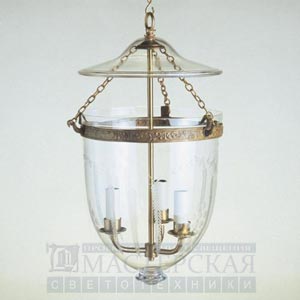 CL0304.BR Glass Globe Lantern   Vaughan
