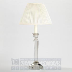 TG0081.CL Pesaro Glass Candlestick Table Lamp   Vaughan