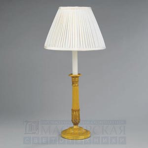 TM0037.GI Bourges Candlestick Table Lamp   Vaughan