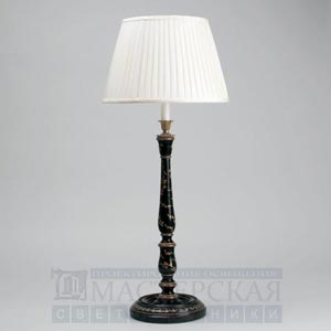 TW0019.BK Tall Lacquer Candlestick   Vaughan