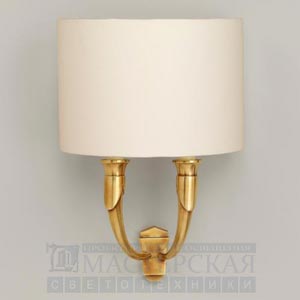 WA0162.BR French Horn Wall Light   Vaughan