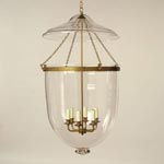 CL0004.BR Glass Globe Lantern   Vaughan