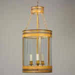 CL0182.YE Vaughan Granby Round Fretwork Lantern потолочный светильник