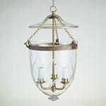 CL0305.BR Vaughan Glass Globe Lantern  