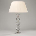 TG0031.NI Vaughan Lausanne Glass Lamp  