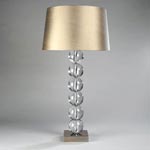 TG0039.NI Vaughan Chamonix Glass Lamp  